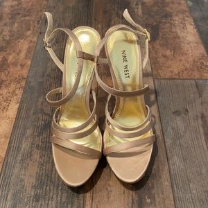 Tan Nine West Heels